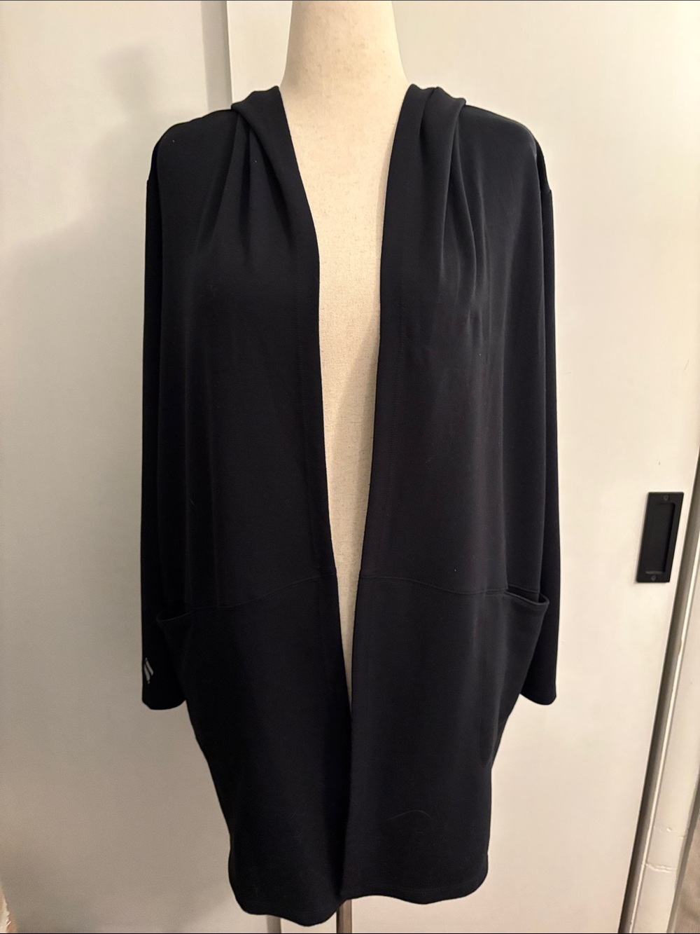 Skechers Black Women’s Jersey Cardigan